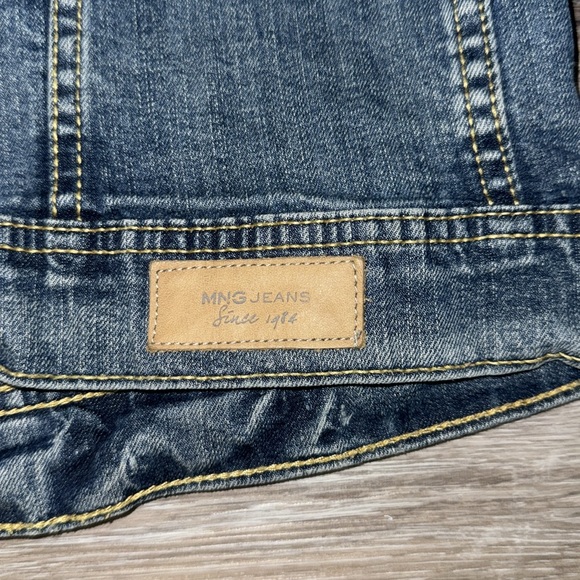 Mango Denim Jacket - Jean Jacket - Size XS - Picture 5 of 9